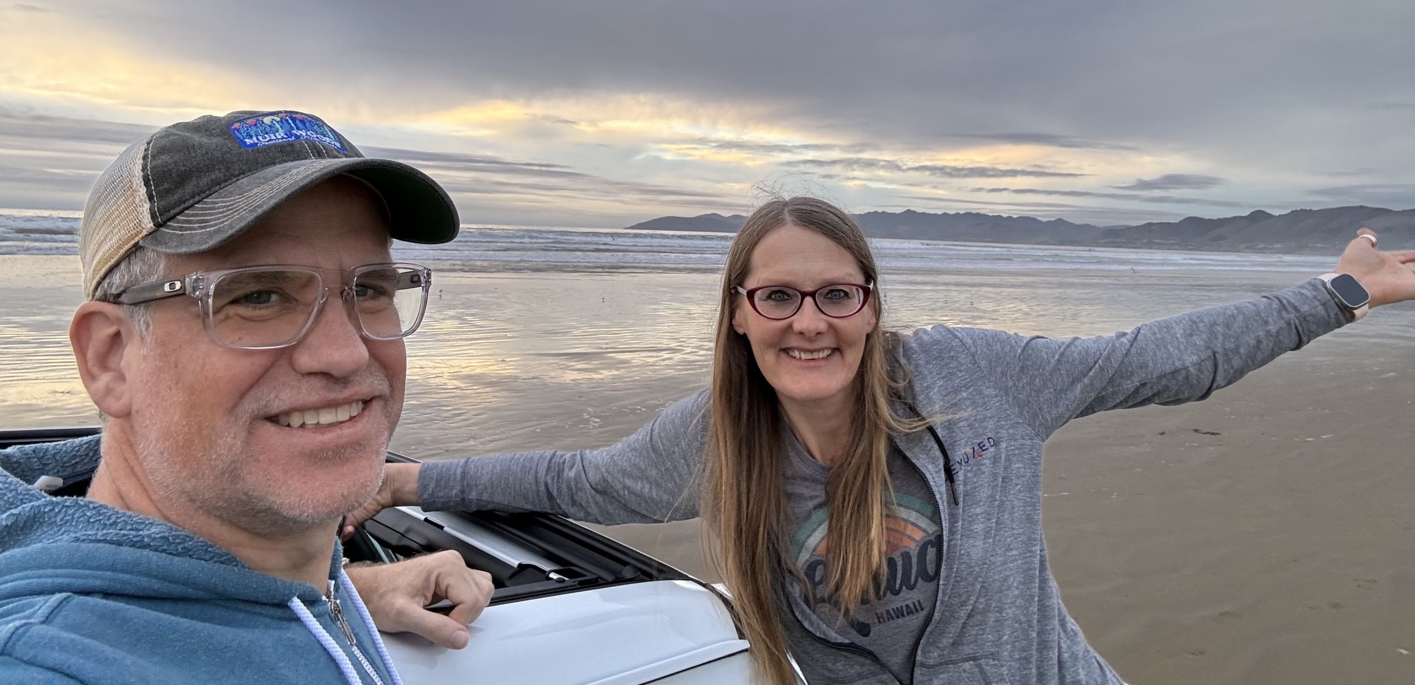 tracey & hunter at Pismo Beach